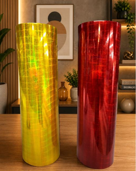 Adesivo Holográfico Cores