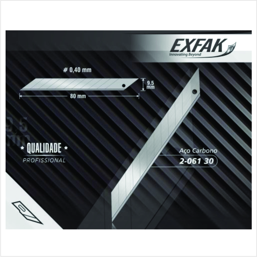 Lâmina Estilete AC 20-061 9mm